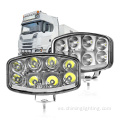 12V 24V SUV SUV Worklight Beams Lámpara de niebla conduciendo fuera de la carretera NUEVA 9.6 &#39;&#39; 64W LED FEARL